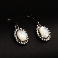mother-of-pearl earrings